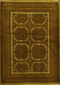 Persian Yellow Traditional Rug, tr717yw