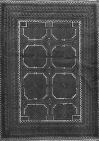 Persian Gray Traditional Rug, tr717gry