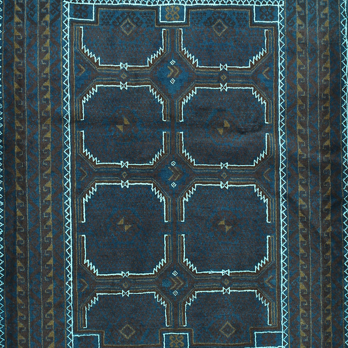 Machine Washable Persian Light Blue Traditional Rug, wshtr717lblu