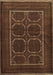 Persian Brown Traditional Rug, tr717brn