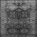 Serging Thickness of Persian Gray Traditional Rug, tr718gry