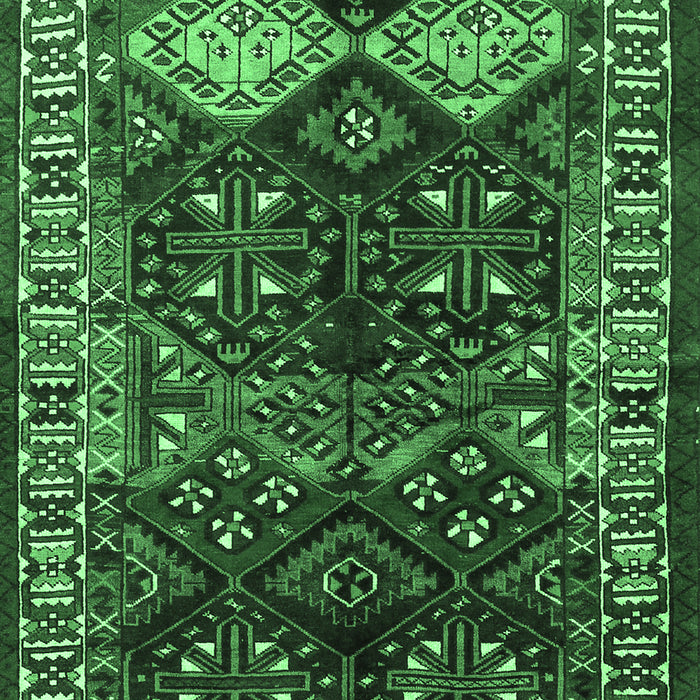 Persian Emerald Green Traditional Rug, tr718emgrn