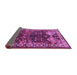 Sideview of Persian Purple Traditional Rug, tr718pur