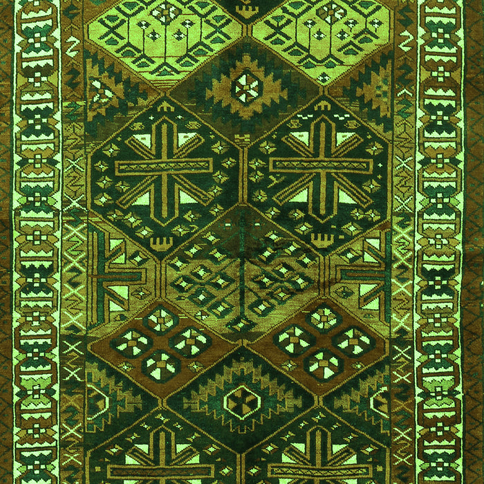Persian Green Traditional Rug, tr718grn