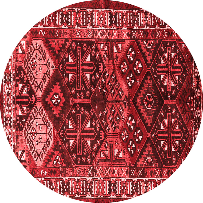 Machine Washable Persian Red Traditional Rug, wshtr718red