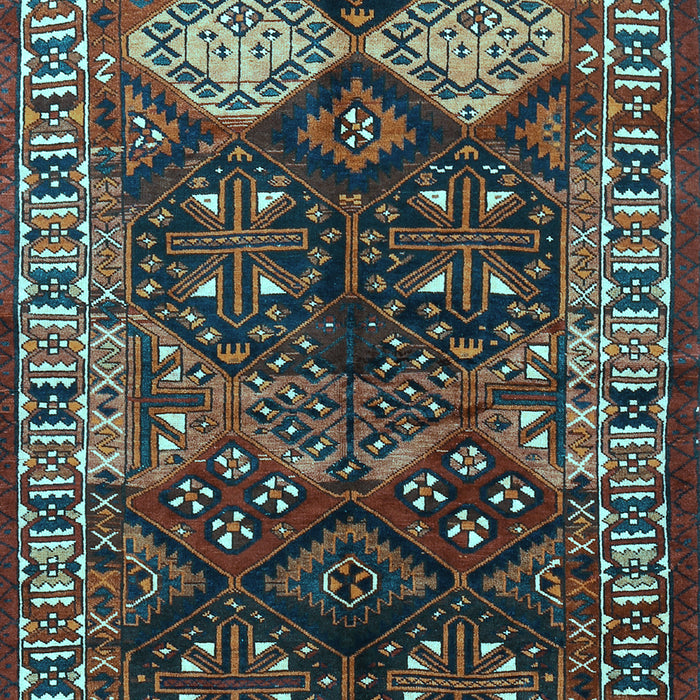 Persian Light Blue Traditional Rug, tr718lblu