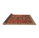 Sideview of Persian Brown Traditional Rug, tr719brn