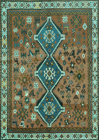 Persian Turquoise Traditional Rug, tr719turq