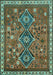 Persian Turquoise Traditional Rug, tr719turq