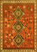 Persian Yellow Traditional Rug, tr719yw