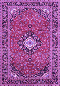 Medallion Purple Traditional Rug, tr71pur