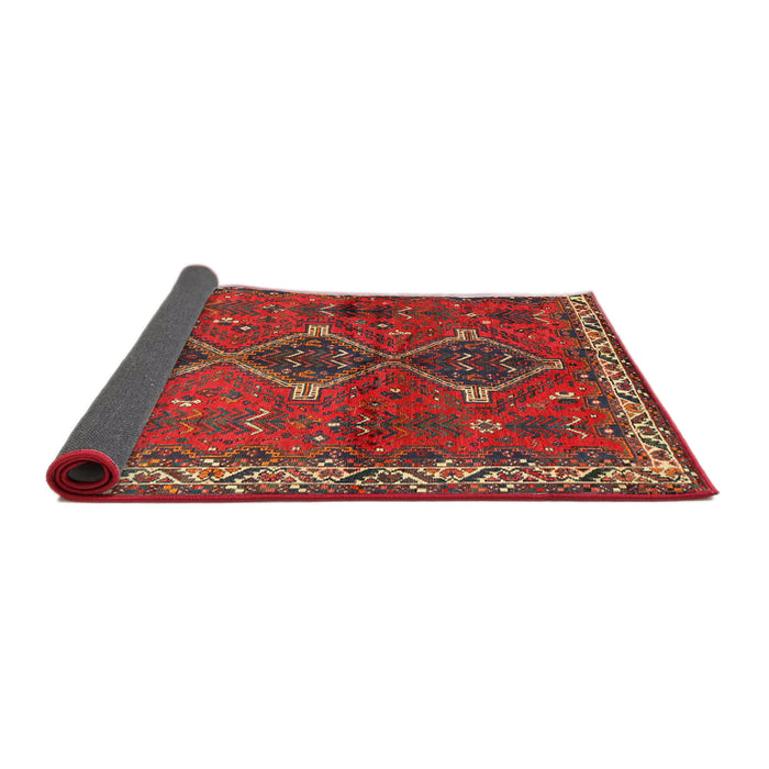 Sideview of Traditional Red Persian Rug, tr720