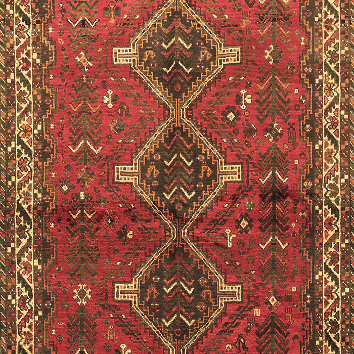 Machine Washable Persian Brown Traditional Rug, wshtr720brn