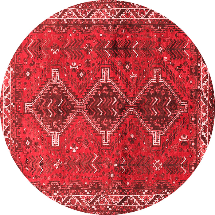 Machine Washable Persian Red Traditional Rug, wshtr720red