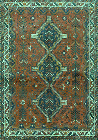 Persian Turquoise Traditional Rug, tr720turq