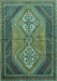 Persian Turquoise Traditional Rug, tr721turq