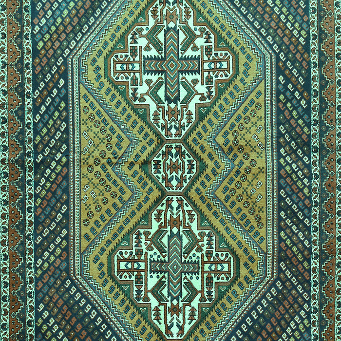 Persian Turquoise Traditional Rug, tr721turq