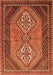 Persian Orange Traditional Rug, tr721org