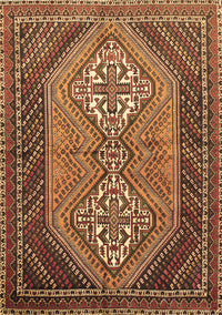 Persian Brown Traditional Rug, tr721brn