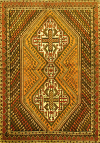 Persian Yellow Traditional Rug, tr721yw