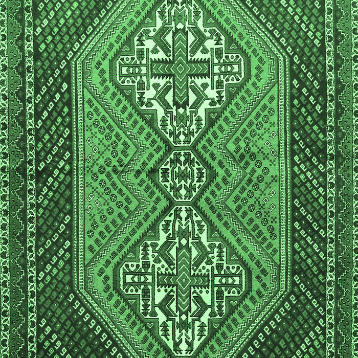 Persian Emerald Green Traditional Rug, tr721emgrn
