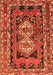 Southwestern Orange Country Rug, tr722org