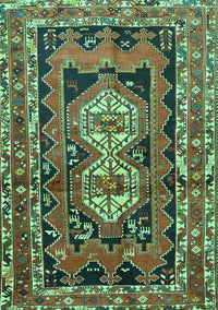 Southwestern Turquoise Country Rug, tr722turq