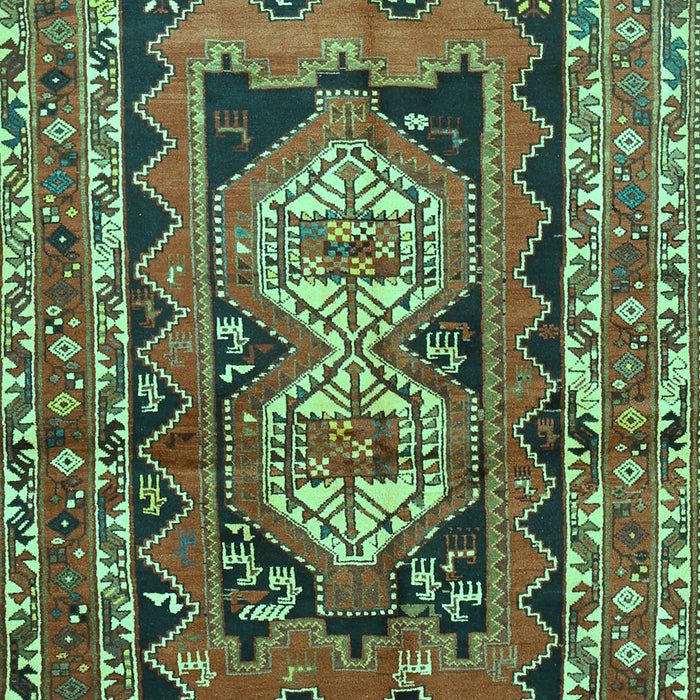 Southwestern Turquoise Country Rug, tr722turq