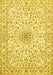 Medallion Yellow Traditional Rug, tr724yw