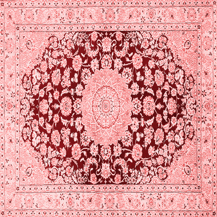 Medallion Red Traditional Rug, tr729red