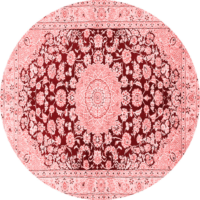 Medallion Red Traditional Rug, tr729red