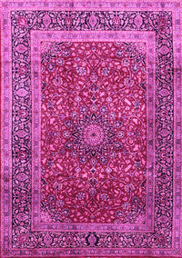 Medallion Pink Traditional Rug, tr72pnk