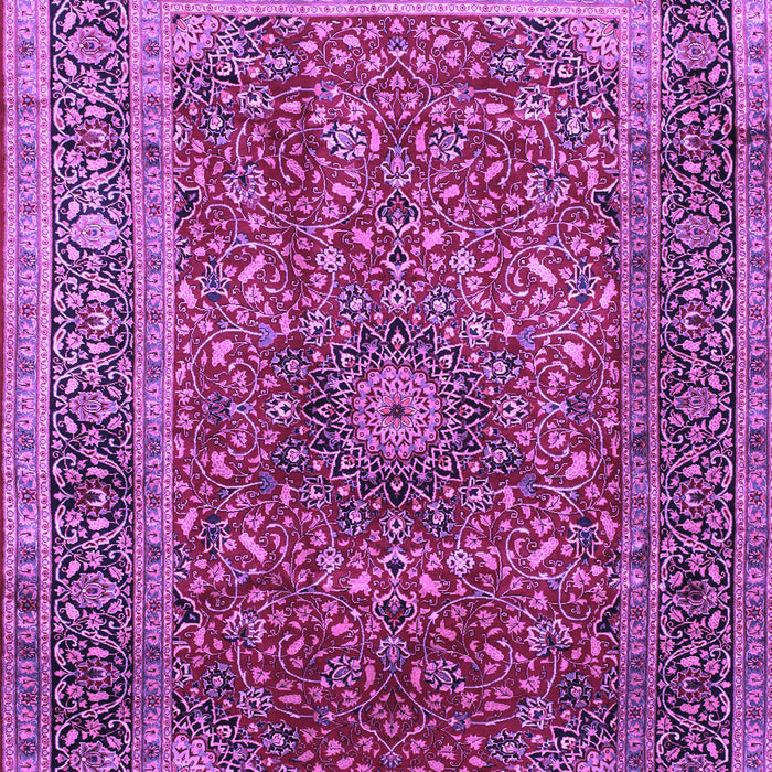 Medallion Purple Traditional Rug, tr72pur