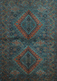 Persian Light Blue Traditional Rug, tr732lblu