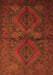 Persian Orange Traditional Rug, tr732org