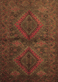 Persian Brown Traditional Rug, tr732brn