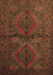 Persian Brown Traditional Rug, tr732brn