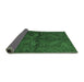 Sideview of Persian Emerald Green Traditional Rug, tr732emgrn