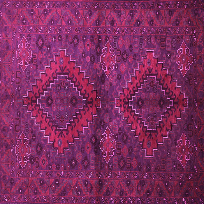 Square Persian Pink Traditional Rug, tr732pnk