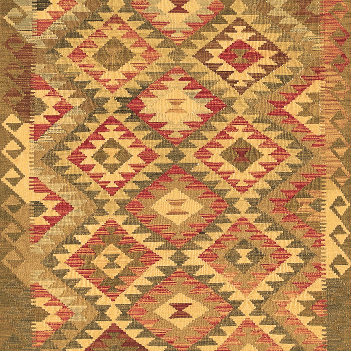 Southwestern Brown Country Rug, tr733brn