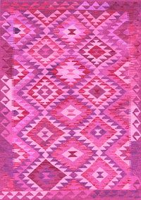 Southwestern Pink Country Rug, tr733pnk