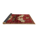 Sideview of Animal Brown Traditional Rug, tr734brn