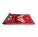 Animal Red Traditional Area Rugs