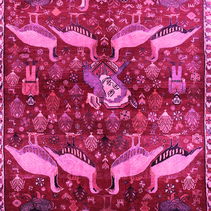 Animal Pink Traditional Rug, tr735pnk