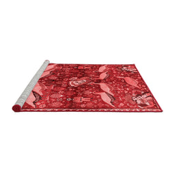 Traditional Red Washable Rugs