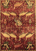 Animal Brown Traditional Rug, tr735brn