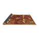 Sideview of Animal Brown Traditional Rug, tr735brn