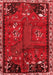 Animal Red Traditional Area Rugs