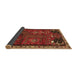 Sideview of Animal Brown Traditional Rug, tr736brn