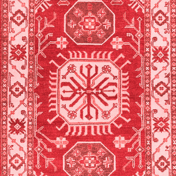 Geometric Red Traditional Area Rugs